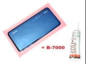 Huawei Uyumlu P20 PRO Arka Pil Batarya Kapağı (CAM+B-7000) MAVİ - 1