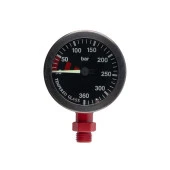 KRAKEN Gösterge Basınç Ölçer Kapsül CERAKOTE 52mm. Kırmızı - 1