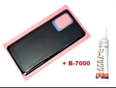 Tkgz Xiaomi Mi 11T PRO Mİ 11T Arka Pil Batarya Kapağı (CAM+B-7000) SİYAH - 1