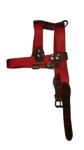 Lovely Ayarlanır Köpek Göğüs Tasması 2,5cm 10-20 Kg Aralığındaki Köpeklere KIRMIZI - 1