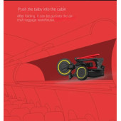 Maxi Taxi Trike Plus F3 Ebeveyn Kontrollü Katlanabilir Bisiklet Kırmızı - 5