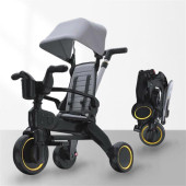 Maxi Taxi Trike Plus F3 Ebeveyn Kontrollü Katlanabilir Bisiklet Gri - 2