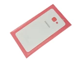 Tkgz Samsung Galaxy A3 2016 (A310) Arka Pil Batarya Kapağı (CAM+B-7000) BEYAZ thumbnail 2