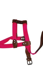 Lovely Ayarlanır Köpek Göğüs Tasması 2,5cm 10-20 Kg Aralığındaki Köpeklere PEMBE - 1