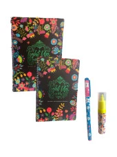 Gıpta Best Notes Spiralli Defter Set - Defter (2 Adet) + Kalem + Fosforlu Kalem - 1