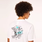 Oakley FINISH LINE CREW Erkek Tişört  OAK.FOA405438-OAK.100-S1 thumbnail 5