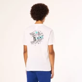 Oakley FINISH LINE CREW TEE Erkek T-Shirt OAK.FOA405438-OAK.100-S1 - 4