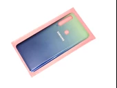 Samsung Galaxy A9 A920 2018 Arka Pil Batarya Kapağı (CAM) MAVİ - 1