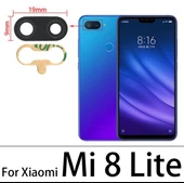 Xiaomi Mİ 8 LİTE Arka Kamera Camı Lens Yapışkanlı - 1