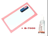 Xiaomi Mi NOTE 10 Lite Arka Kapak Batarya Pil Kapağı (CAM+B-7000) BEYAZ - 1