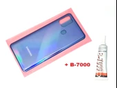 Samsung Galaxy A21S A217 Arka Pil Batarya Kapağı (B-7000) MAVİ thumbnail 1