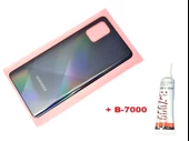 Samsung Galaxy A71 A715 Arka Pil kapağı (B-7000) SİYAH thumbnail 1