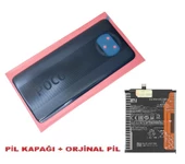 Xiaomi POCO X3 / Poco X3 NFC Arka Kapak Batarya Pil Kapağı + PİL (CAM) SİYAH - 1