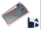 Samsung Galaxy J6 Plus KASA Arka Pil Batarya Kapağı (TAMİR SETİ) SİYAH - 1