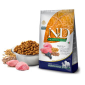 N&D Düşük Tahıllı Kuzu Etli ve Yaban Mersinli Medium ve Maxi Yetişkin Köpek Maması 12 Kg - 1