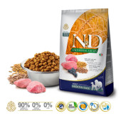 N&D Düşük Tahıllı Kuzu Etli ve Yaban Mersinli Medium ve Maxi Yetişkin Köpek Maması 12 Kg - 2