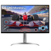 Lg Uhd 4K 32Uq750p-W 31.5 İnç Uhd 144Hz Pivot Asansör Amd Freesync Premium Usb Type-C 4K Va Monitör - 1