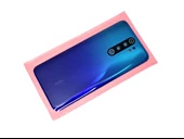 Xiaomi Redmi NOTE 8 PRO Arka pil Batarya Kapağı (Cam Lensli) Mavi thumbnail 1