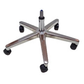 Oyuncu Koltuğu Yıldız Ayağı Krom Pistonlu Büyük Tekerli thumbnail 1