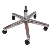 Oyuncu Koltuğu Yıldız Ayağı Krom Pistonlu Büyük Tekerli thumbnail 4