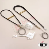 Iveco Stralis MK1 EuroCargo EuroTech EuroTrakker Truck 504040988 İçin Sağ Kapı Cam Kriko Tamir Seti thumbnail 2