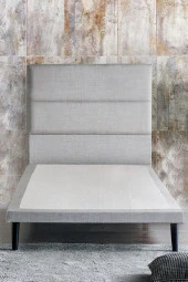 Niron Slim Pocket Yatak Seti - 100x200 Tek Kişilik Paket Yaylı Yatak, Metal Baza ve Başlık Takımı - 6