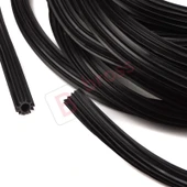 Cam Kriko Çelik Kablo Halat Ses Yalıtımı Kalın Yıldız Kauçuk Koruma 6 mm Delik 10 Metre thumbnail 4