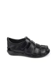 Castle Black 8520 Ortopedik Hakiki Deri Erkek Sandalet Ayakkabı - 2