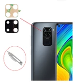 Tkgz Xiaomi Redmi NOTE 9 PRO Arka Kamera CAM Lensi + Bistüri Ucu - 1