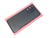 Samsung Galaxy S20 UTRA Arka Pil Batarya Kapakğı (CAM FULL LENSLİ ORJİNAL) SİYAH thumbnail 1