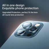 Joyroom JR-PF688 iPhone 12 Pro Renkli Kamera Lens Koruyucu thumbnail 4