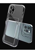 İphone 11 Şeffaf Kartlıklı Kamera Korumalı Telefon Kılıfı thumbnail 2