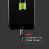 Joyroom S-M351 Mikro Şarj ve Data Kablosu 1M Kırmızı thumbnail 2