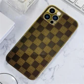 İphone 13 Pro Marble Case Mermer Desenli Cam Telefon Kılıfı thumbnail 4