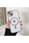 İphone 14 Magsafe Uyumlu Parlak Lazer Kapak thumbnail 1