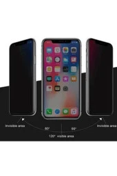 İphone14 Pro Max Hayalet-Privacy 10D Cam Ekran Korucucu thumbnail 2