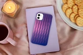 İphone 14 Plus Dalgalı Kabartmalı Silikon Wave Telefon Kapak - 3