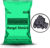 Aletçantam Mangal Kömürü Tozsuz Büyük İri Taneli Çuval Meşe Kömür 10 Kg - 1