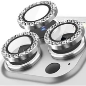 İphone 14-15 Pro -14-15 Pro Max Uyumlu Taşlı Lens Koruma thumbnail 3