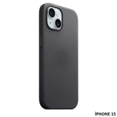 iPhone 15 için MagSafe özellikli Mikro Dokuma Kılıf thumbnail 5