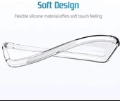 Samsung Galaxy M20 Şeffaf Tıpalı Kamera Korumalı Silikon Kılıf thumbnail 2