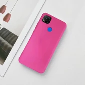 Xiaomi Redmi 9C Lansman Likid Silikon Kamera Korumalı Kılıf thumbnail 1