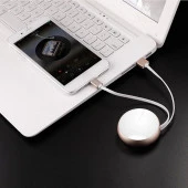 Joyroom S-M346 Uzatılabilir Mikro Hızlı Şarj ve Data Kablosu Beyaz thumbnail 2