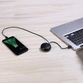 Joyroom S-M346 Uzatılabilir Mikro Hızlı Şarj ve Data Kablosu Siyah thumbnail 3