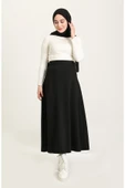Kadın Kloş Etek Siyah thumbnail 2
