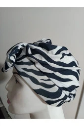 Kadın Zebra Fiyonklu Bone thumbnail 5