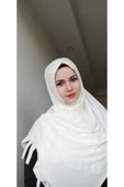 Kadın Sandy Hazır Şal Ekru - 2