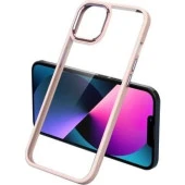 İphone 11 Metal Kamera Çerçeveli Kenarları Renkli Kılıf thumbnail 1