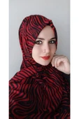Kadın Modakaşmir Çizgili Şal - 2