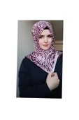 Kadın Çizgili Şal Gül Kurusu - 2